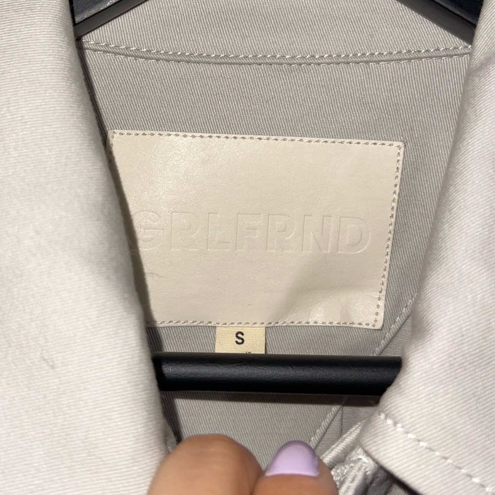 GRLFRND | NEW! Oversized Car Coat in Stone Grey - Picture 4 of 6